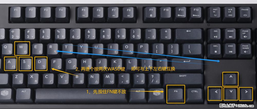 键盘，怎样把wasd键与上下左右方向键互换？ - 生活百科 - 岳阳生活社区 - 岳阳28生活网 yy.28life.net